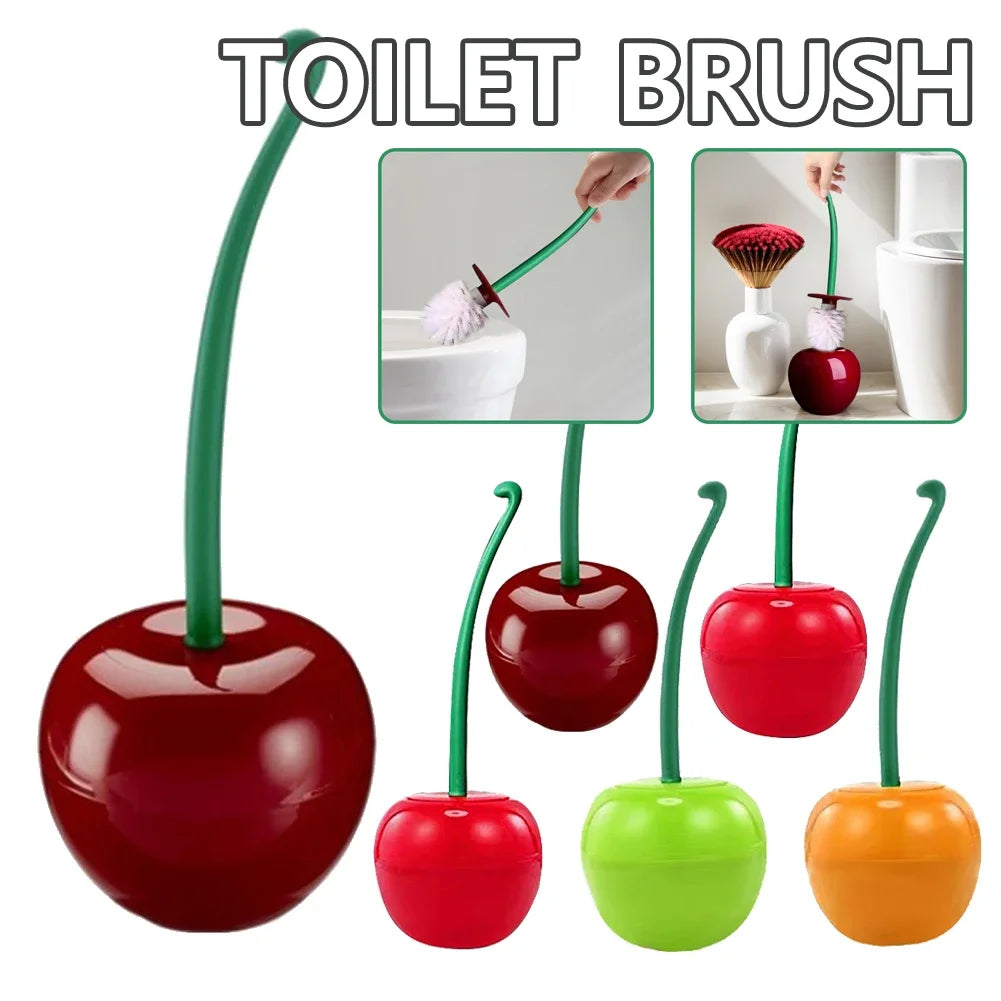 Kirschform WC-Bürste mit Halterung